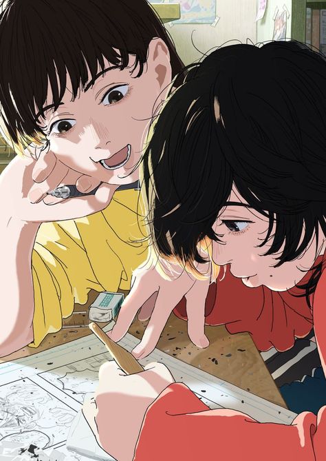 ⚡️Director of the anime "Look Around" (from the author of the Chainsaw Man) Kiyotaka Oshiyama said that he had been working on the film until yesterday, just a day before the premiere, which will take place today. He has been sleeping in the studio office for the last 2.5 months, and yesterday he was finally able to sleep at home. The premiere is officially scheduled for June 28, 2024. Tatsuki Fujimoto, Barbie Cartoon, Studio Office, Mermaid Drawings, Good Anime To Watch, Manga List, Jojo Anime, Digital Art Illustration, Art Poses