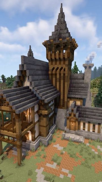 Minecraft Stone Henge, Medival Minecraft Buildings, Minecraft Guild Hall, Minecraft Sawmill, Minecraft City Hall, Minecraft Trading Hall, Medieval Guild, Minecraft Town Hall, Minecraft Id