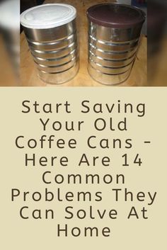 Coffee Can Diy Projects, Plastic Coffee Cans, Coffee Can Crafts, Decoupage Tins, Diy Recycled Projects, Tin Can Art, Aluminum Can Crafts, Coffee Container, Coffee Tin