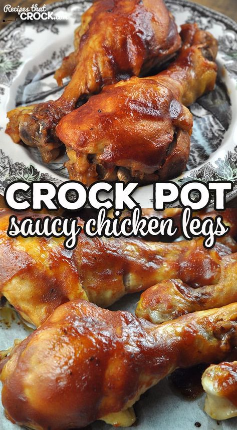 Chicken Legs Recipes, Chicken Legs Recipe, Bbq Chicken Legs, Bbq Chicken Crockpot, Chicken Leg Recipes, Crock Pot Chicken, Crockpot Cooking, Salad Toppings, Slow Cookers