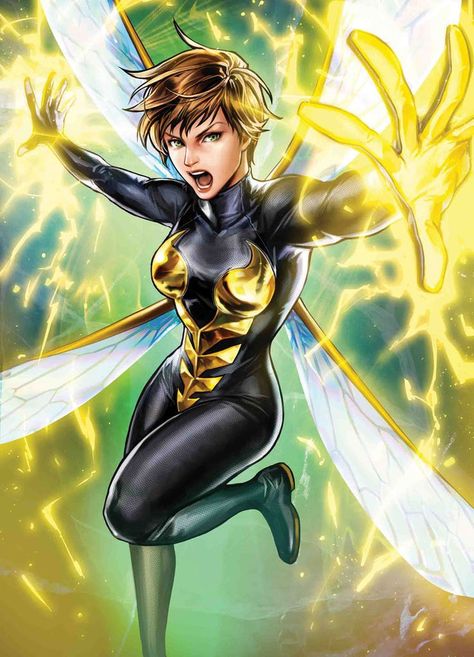 War of Realms is in full swing, Age of X-Man starts to unravel, Conan joins the Avengers, and more in Marvel's May releases. Marvel Wasp, Janet Van Dyne, Female Hero, Marvel Comic Universe, Marvel Comic Books, Marvel Entertainment, Comics Girls, Marvel Comics Art, Marvel Girls