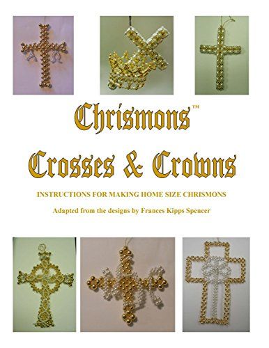 Chrismons Ornaments, Chrismon Patterns, Chrismon Ornaments, Religious Ornaments, Beaded Patterns, Christmas Writing, Making Stuff, Christian Symbols, Lutheran Church