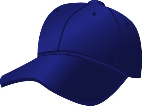 Blue Baseball Cap, Free Clipart Images, Free Clipart, Vector Clipart, Clipart Images, Baseball Cap, Vector Free, Pastel, Baseball