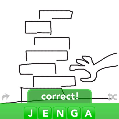 Jenga The Guilty, Draw Something, Mario Characters, Art