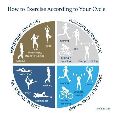 Cycle Syncing Your Workouts: How to Exercise According to Your Menstrual Cycle Low Impact Strength Training, Cycle Workout, Motivation To Exercise, Cycle Syncing, Hiit Class, Brisk Walking, Feminine Health, Effective Workout Routines, Restorative Yoga