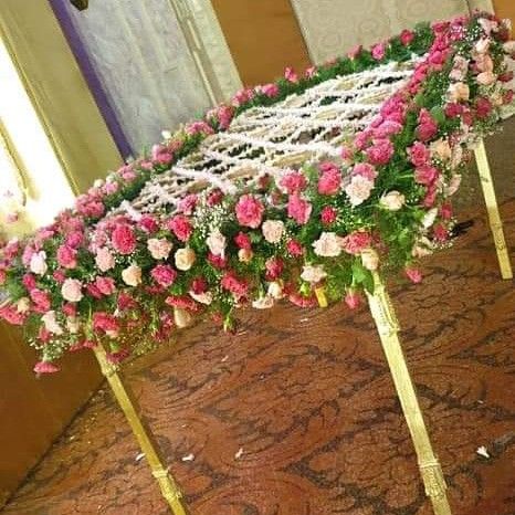 Flower Chaddar For Bridal Entry, Doli Decoration For Bride, Floral Chaddar Bride Entry, Flower Chaddar For Bride, Bride Chaddar, Flower Chadar For Bride Entry, Bride Entry Chadar, Flower Chadar, Brides Entry