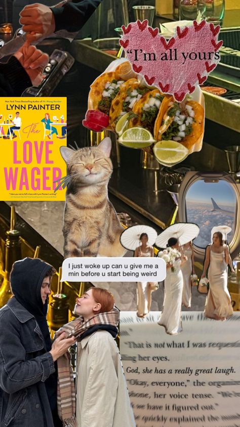 Cute slay idk typing is so awkward The Love Wager, Lynn Painter, Cats Books, Fake Dating, Romance Series Books, Friends To Lovers, Collage Book, Teen Romance Books, Romantic Books