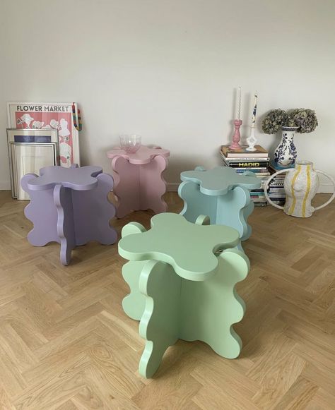 Curvy Table, Gustaf Westman, Danish Pastel, Waiting List, Pastel, Instagram