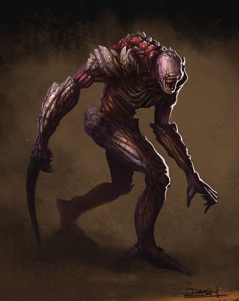 Mutated Human Art, Mutated Human Concept Art, Demonic Animals, Mutated Zombie, Mutated Human, Bone Monster, Infected Zombie, Arte Zombie, Monster Artwork