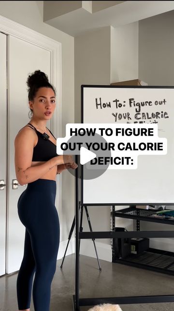 Gina Amin on Instagram: "HOW TO FIGURE OUT YOUR DEFICIT ✅ SAVE THIS!!!  Listening to the entire video because I really break it down for you. Remember that this is a rough estimate, it’s super difficult to determine the exact number, but this gives you a rough estimate on how much you should be eating in order to be in a deficit. However, I would recommend you use a calorie calculator online because this will account your height!  Steps:  ✅ figure out your maintenance calories by multiplying your body weight by 14 and 16  ✅ the number you get multiplying by 14 is for someone not as active  ✅ the number you get multiplying by 16 is for someone super active. If you aren’t sure which one, you can go somewhere in the middle of both numbers.  ✅ Then subtract your deficit. This just depends on h How To Go Into Calorie Deficit, Calorie Deficit How To, How To Get Into A Calorie Deficit, How To Be In Calorie Deficit, Calculating Calorie Deficit, Calories In Calories Out, How To Do Calorie Deficit, How To Create A Calorie Deficit, Calorie Deficit Plan