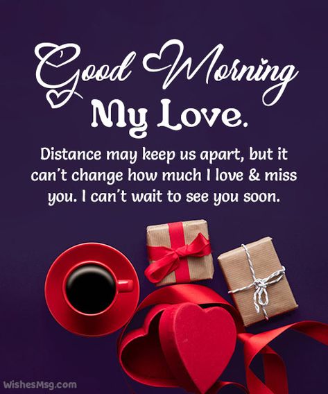 Good Morning Messages For Her In Long Distance - WishesMsg Sweet Morning Messages, Good Morning For Her, Good Morning Couple, Good Morning Love You, Morning Message For Her, Morning Message For Him, Morning My Love, Good Morning For Him, Romantic Good Morning Quotes