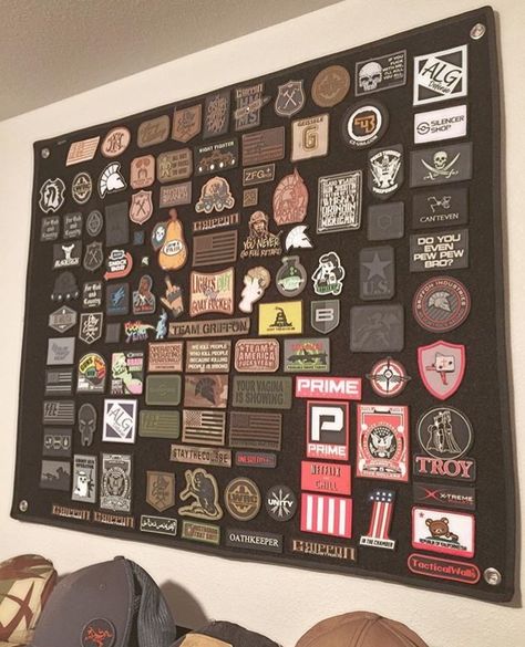 Police Patches Display, Morale Patch Display, Coin Holder Military, Patch Display, Patches Display, Memorabilia Display, Special Forces Gear, Military Memorabilia, Patch Panel