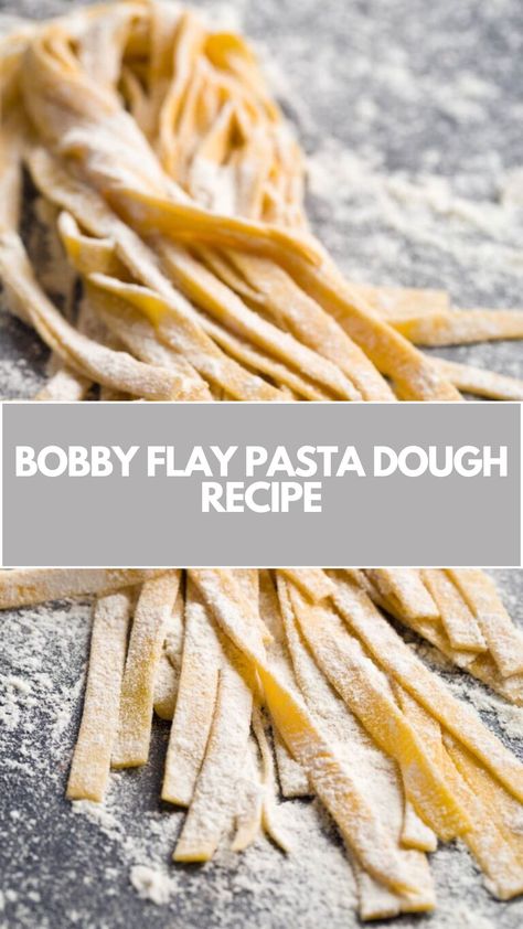 Bobby Flay’s Pasta Dough is made with all-purpose flour, eggs, sea salt, and extra-virgin olive oil. This delicious pasta dough recipe creates a tasty dish that takes about 62 minutes to prepare and can serve up to 4 people. Pasta Dough Recipes All Purpose Flour, Ravioli Recipe Homemade, Pasta Dough Recipe, Fresh Pasta Dough, Fresh Pasta Recipes, Homemade Pasta Dough, Pasta Dough Recipes, Bobby Flay Recipes, Ravioli Recipe