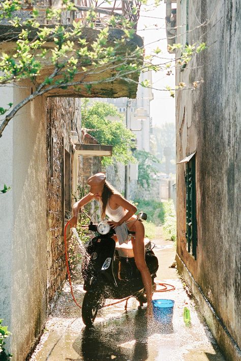 Montenegro: A European Summer – Lack of Color Montenegro Travel, Cameron Hammond, Vespa Girl, Lack Of Color, Foto Vintage, Europe Summer, Italian Summer, Summer Dream, Foto Inspiration