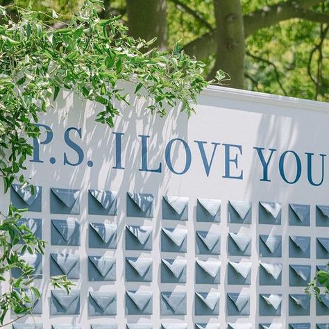 Wedding Letters To Guests, Envelope Wall Wedding, Love Letters Wedding Decor, Personalized Letters To Wedding Guests, Letters To Guests Wedding, Diy Wedding Details, Letter Seating Chart, Letter Board Wedding, Love Letter Writing