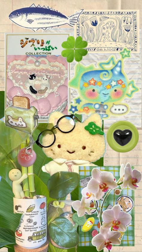 Juminocore inspired Vision Board Animal Crossing Studio Ghibli Maximalist Wallpaper, Clear Phone Case Design, Wallpaper Doodle, Cute Tumblr Wallpaper, Iphone Wallpaper App, Iphone Wallpaper Themes, Phone Theme, Cute Poster, Cute Patterns Wallpaper