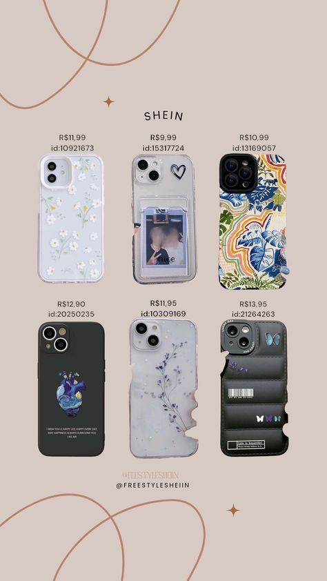 Shein Id, Shein Codes, Fantasy Names, Pretty Phone Cases, Shein Outfits, Iphone Case Design, Glow Up?, Cute Casual Outfits, Cool Phone Cases