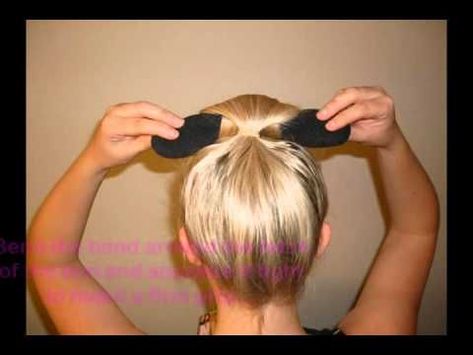 Easy Bun Hair Bun Maker - Girls Deals Hair Bun Holder, How To Use A Bun Maker, Hair Bun Maker Tutorial, Bun Maker Tutorial, Diy Hair Bun Maker, Military Bun, Bouffant Bun, How To Bun, Hair Bun Tool