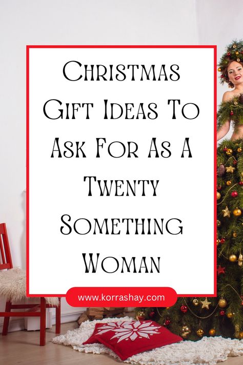 Christmas Gifts For Young Woman, Christmas Gifts For 25 Year Old Women, Christmas Gifts For Young Women, Gift Ideas For Young Women, Thoughtful Xmas Gifts, Woman Gift Ideas, Gifts For Young Women, In Your Twenties, Twenty Something