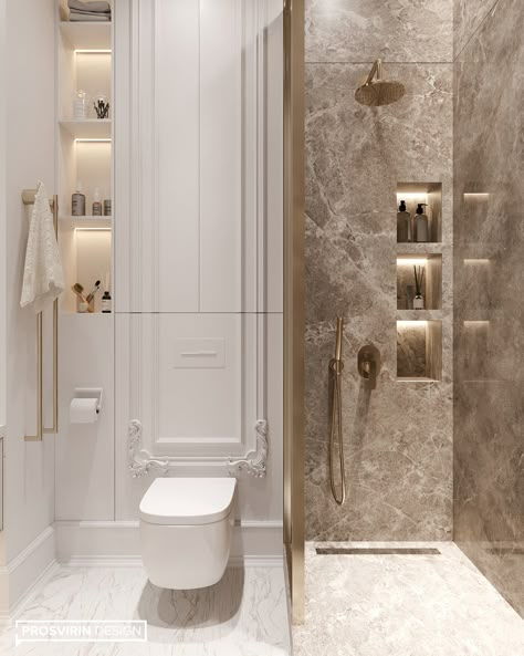 Elegant Bathroom Design, Modern Luxury Bathroom, Small Bathroom Interior, Bathroom Inspiration Modern, Bathroom Decor Luxury, Washroom Design, Bathroom Redesign, Bathroom Design Inspiration, Bathroom Design Decor