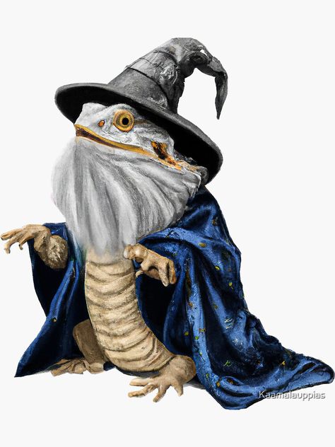 Wizard Wallpaper, Wizard Outfit, Hard Images, Dragon Magic, Lizard Wizard, King Gizzard, Cute Dragon, The Lizard, Halloween Cute