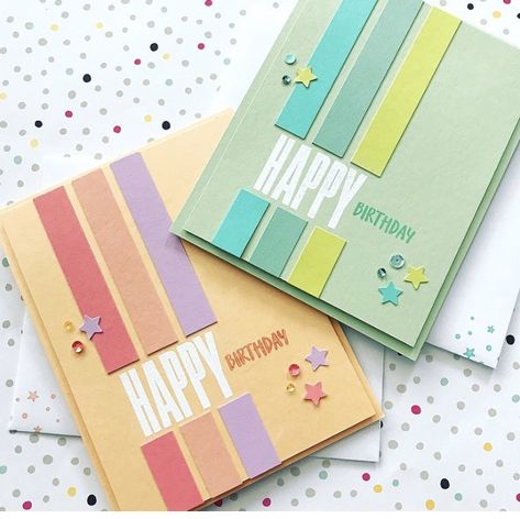 Cool Birthday Card Ideas, Teenage Cards, Strip Cards, Scrappy Cards, Team Green, Homemade Birthday Cards, Bday Cards, Boy Cards, Kids Birthday Cards