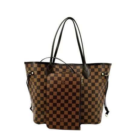 Item Details: Designer: LOUIS VUITTON Retail: N/A Series: Neverfull MM Style: Tote Bag Material: Damier ebene with leather trim. Color: Brown/Red Date Code: SD5128 Made Year: 2018 Made: USA Measurements: L 12.5" D 6.5" H 11.5" (at sides) Accessories: Wristlet. Condition Detail: Good - The Item shows signs of use, possibly including rubbed corners, moderate leather tanning, some inside stain marks, and tarnishing hardware. See listing description for details. Outside: Some signs of use. Inside: D Louis Vuitton Kensington, Neverfull Mm Damier Ebene, Leather Tanning, Louis Vuitton Neverfull Pm, Pre Owned Louis Vuitton, Louis Vuitton Speedy 30, Louis Vuitton Neverfull Mm, Neverfull Mm, Damier Ebene