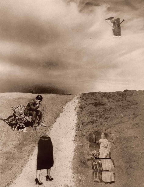 Grete Stern Sueno no.46 Extraniamiento 1948 Grete Stern, Surrealist Photographers, Andreas Gursky, Cindy Sherman, Study Photography, Graphic Poster Art, Collage Art Mixed Media, Painting Videos, Female Artists