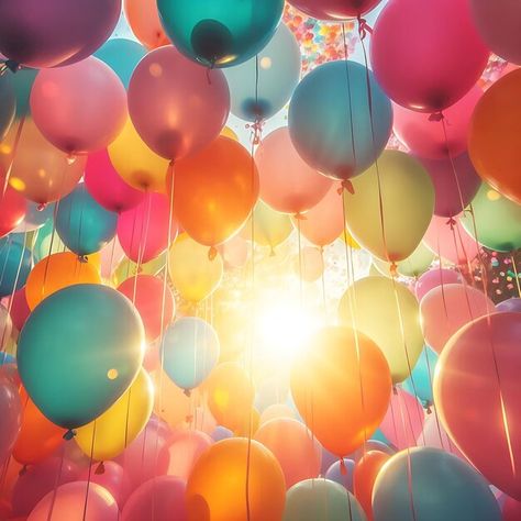 Photo bright and colorful helium balloon... | Premium Photo #Freepik #photo Balloons Photoshoot, Poetic Images, Simple Magic, Magic Things, Easy Magic, Board Quotes, Felt Board, Colourful Balloons, Photoshoot Concept