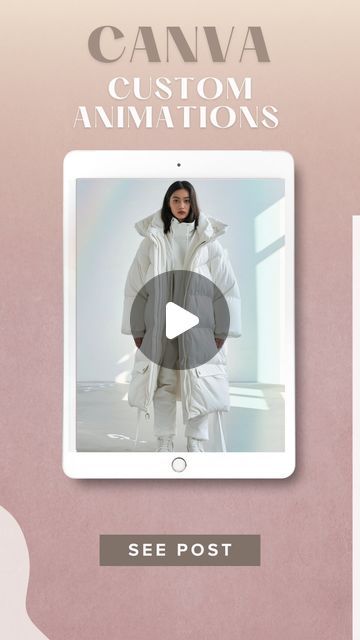 Brand Stylist | Canva Guru on Instagram: "Want to level up your animated graphics in Canva? Follow this easy tutorial or comment ”template” to get your hands on this freebie! 

✨You can also grab this template by visiting the link in my bio.

✨Check out my latest reel tutorial on how to replace these images with your own. 

#CanvaTemplate #canva #canvatips #canvadesign #canvahack #canva #canvatutorial #canvatutorials2024 #canvatiktoktutorials #canvatutorials #canvablackgirls #freecanvatutorials" Reel Tutorial, Animated Graphics, Canva Video, Brand Stylist, Canva Tutorial, Canva Design, Business Resources, Video Template, Handmade Business