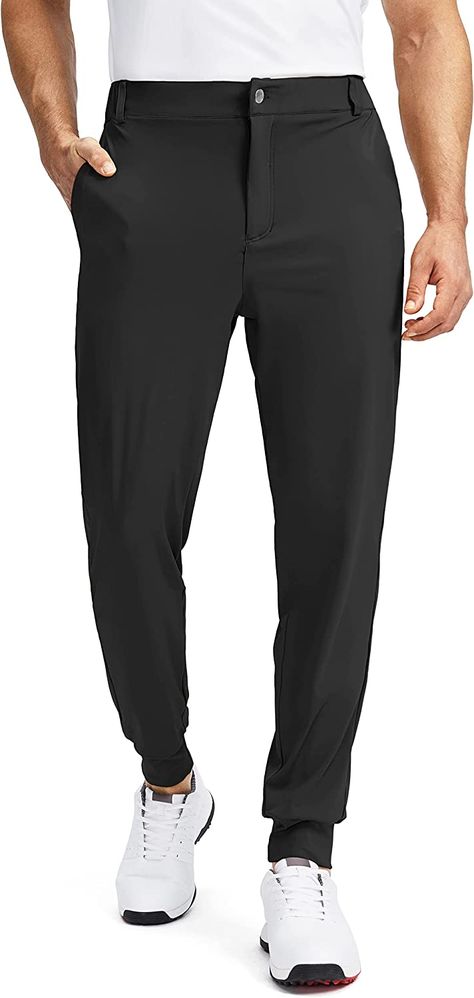 Ultra Stretch & Comfy Fabric: 4-way stretch, soft, breathable fabric wicks moisture away from your skin to keep you comfortable all-day. Mens Golf Pants, Golf Joggers, Work Pants For Men, Christmas Lists, Golf Pants Women, Athleisure Pants, Golf Shorts Women, Athleisure Men, Jogging Shorts