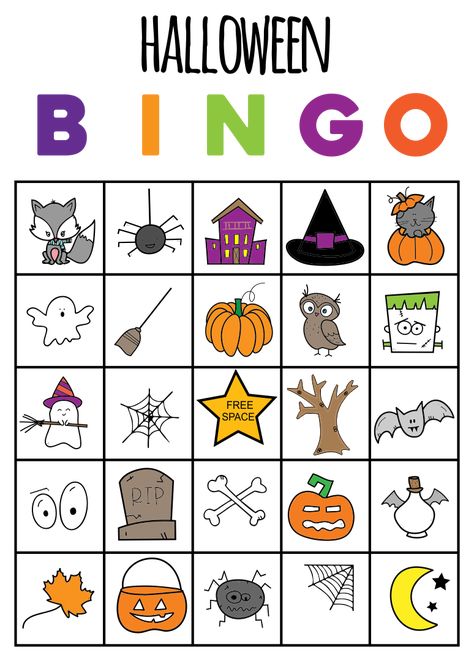 Printable Halloween Bingo Cards Halloween Montessori Work, Printable Halloween Bingo Cards, Free Halloween Bingo Cards, Free Halloween Bingo Printables, Halloween Bingo Cards Free Printable, Fall Bingo Free Printable, Halloween Bingo Printable Free, Halloween English Activities, Halloween Bingo For Kids