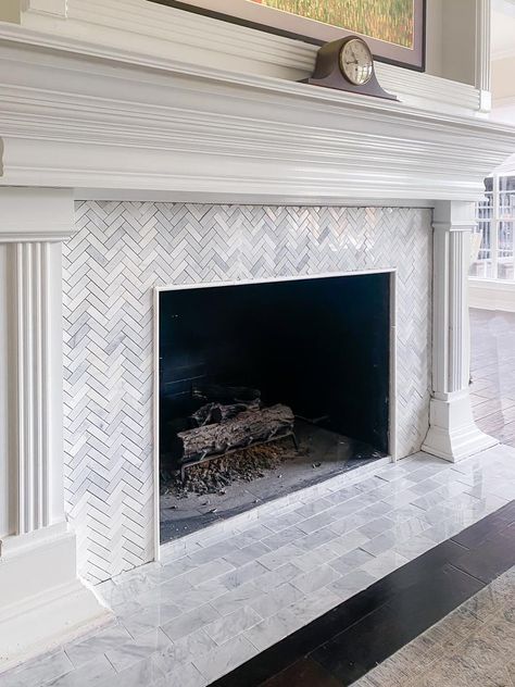 Herringbone tile pattern