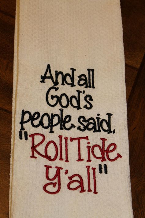 Roll Tide Funny, Roll Tide Quotes, Alabama Wallpaper, Roll Tide Football, Tide Logo, Shower Hostess Gifts, Alabama Football Roll Tide, First University, Cute Teacher Gifts