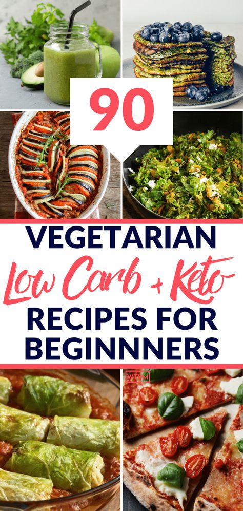 30 Day Vegetarian Keto Meal Plan. Whether you’re new to the ketogenic diet or need a few new keto recipes for weight loss, you’ll love this 30 day low carb keto meal plan for vegetarians! Find everything you need to lose weight on the keto diet: delicious Indian inspired recipes, fat bombs, zucchini noodles, spaghetti squash, & over 90 easy keto recipes for breakfast, lunch & dinners you can make in the crockpot with dairy free options! #keto #ketorecipes #lowcarb #lowcarbrecipes #vegetarian Kurkure Bhindi, Veggie Keto, Keto Diet For Vegetarians, Protein Vegetarian, Keto Crockpot, Vegan Keto Recipes, Vegetarian Meal Plan, Keto Diet Guide, Keto Crockpot Recipes