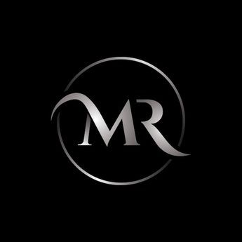 Luxury mr rm m r letter logo with an ele... | Premium Vector #Freepik #vector #mr-logo #mr #rm #rm-logo Mr Letter Logo, Mr Logo Design Letter, R M Logo, Mr Logo, Rm Logo, R Letter Logo, Initials Logo Letters, Logo For Business, R Letter