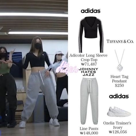 Itzy Dance Practice Outfit, Itzy Dance Practice, Itzy Dance, Branded Outfits, Dance Outfits Practice, Practice Outfits, Dance Practice, Beautiful Mind Quotes, Long Sleeve Crop Top