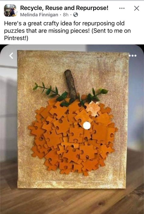 Fall Crafts With Ribbon, Vintage Fall Crafts, Easy Diy Ideas To Sell, Wood Crafts Halloween, Diy Sellable Crafts, Painting Pallets, Autumn Leaf Art, Library Job, Wooden Craft Ideas