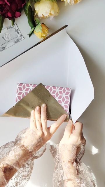 The Art Of Napkin Folding on Instagram: "How to Wrap Presents Without Tape 🌿" Wrap A Rectangle Gift, Wrapping A Rectangular Gift, Wrapping Without Tape Gifts, How To Wrap A Present, How To Wrap Presents, Wrap Presents, Christmas Simple, How To Wrap, Wrap Ideas