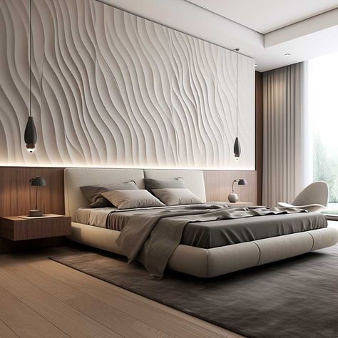 3+ Must-Try Bedroom Wall Panel Ideas for a Sophisticated Decor • 333+ Images • [ArtFacade] Contemporary Bed Back Wall Design, Small Luxe Bedroom, Feature Wall Design Bedroom, Wall Panel Design Bedrooms, Bed Wall Panelling Design, 3d Bedroom Wall, Bed Back Panel, Wall Panel For Bedroom, Behance Bed