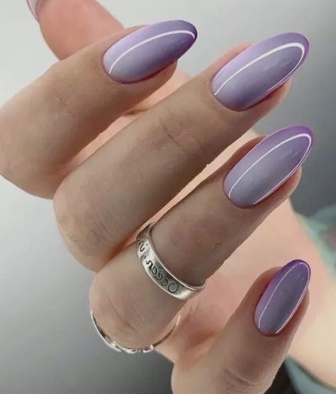 Cute Art Designs, Delicate Aesthetic, Simple Spring Nails, Latest Nail Trends, Purple Nail Designs, Lavender Nails, Cute Spring Nails, Nails Spring, French Tips