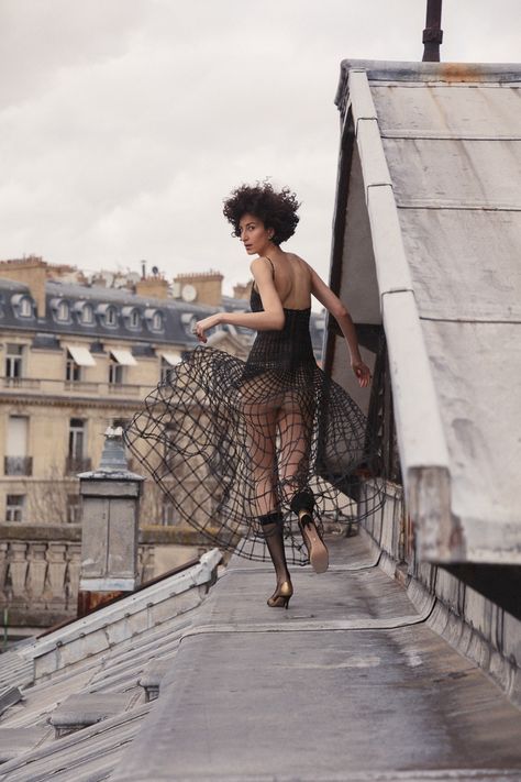 Dior 2018, Couture Dior, Rooftop Photoshoot, Paris Rooftops, Trend Council, Mode Editorials, Robert Mapplethorpe, Photoshoot Themes, Photography 101