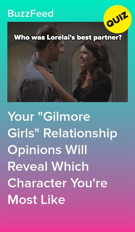 Which Gilmore Girl Character Are You Based On Your Gilmore Girls Opinion? #quiz #quizzes #buzzfeed #triviaquestionsandanswers #quizzesbuzzfeed #trivia #quizzesforfun #funquiz #gilmoregirls Gilmore Girls Buzzfeed, Gilmore Girls Quizzes, Girl Character Names, Gilmore Girls Facts, Gilmore Girls Characters, Boyfriend Quiz, Teen Series, Watch Gilmore Girls, Which Character Are You