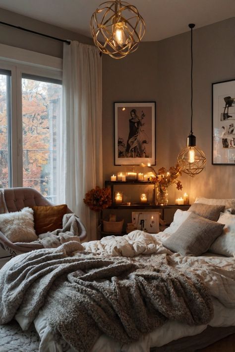 Fall Furniture , Autumn Cozy Fall ,Decor Easy Fall ,
Decor Neutral Fall ,Decor Fall ,Decor Inspiration ,Fall Decor Ideas Cozy Fall Bedroom Ideas, Vintage Wall Decor Bedroom, Fall Bedroom Decor Cozy, Fall Cozy Home, Autumn Bedroom Decor, Autumn Bedroom, Fall Bedroom Ideas, Bedroom Inspiration Cozy, Elegant Bedroom Design