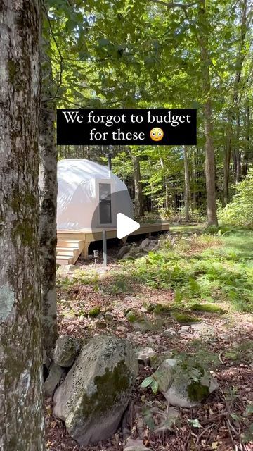 Brian & Joanna Linton on Instagram: "We may be known as experts now, but we started our glamping journey with a very rookie mistake.   We forgot to budget for a major expense: tent platforms. 😅   We managed to overcome the added expense by getting creative with our financing (as we’ve shared before, we opened up early for bookings to help finance expenses…like these platforms!) 💵.   Overall, the platforms turned out great and, in our opinion, add a pleasant aesthetic to @campferncrest. 🤩 What do you think?  We’re sharing this backstory now as we are getting ready to build more platforms (just need the recent snow to melt!).   Is there anything about our upcoming glampground expansion in Promised Land you’d like us to be sure to document? 👀   #glamping #glampingbusiness #smallbusiness # Cheap Glamping Ideas, Aesthetic Tent, Glamping Aesthetic, Glamping Retreat, Pleasant Aesthetic, Glamping Inspiration, Tent Platform, Glamping Site, Promised Land