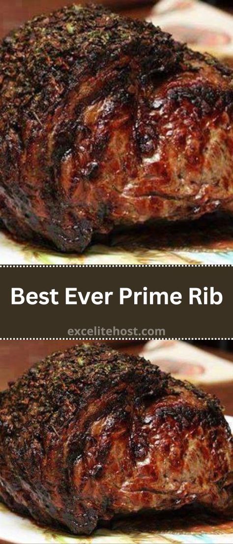 Cooking Prime Rib Roast, Prime Rib Roast Recipe, Perfect Prime Rib, Cooking Prime Rib, Rib Roast Recipe, Standing Rib Roast, Prime Rib Recipe, Cinnamon Honey, Prime Rib Roast