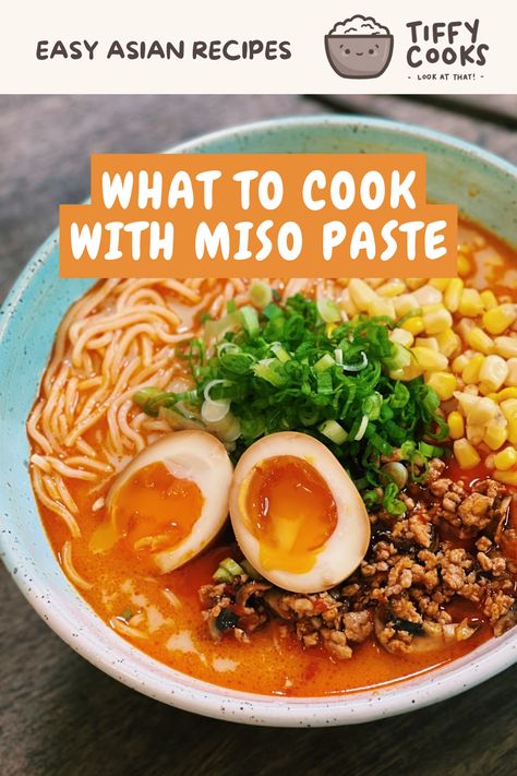 Miso paste is a superfood staple item that I always have in my fridge. This classic Japanese ingredient is a perfect way to add some umami into any dish. Plus, it’s a superfood for your gut! From a simple miso soup to a deliciously creamy miso mushroom pasta, I show you a few different ways to add miso into your cooking! Miso Based Soup, Healthy Miso Soup Recipe, Miso Soup Add Ins, Benefits Of Miso Soup, Miso Paste Soup, How To Use Miso Paste, Recipes With White Miso Paste, Red Miso Paste Recipes, Recipes Using White Miso Paste