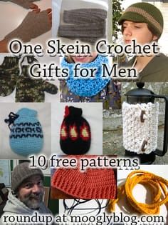 Crochet Gifts For Men, Holiday Hand Towels, One Skein Crochet, Crochet Men, Men Crochet, Crochet Christmas Gifts, Gifts To Make, Gifts Men, Gifts For