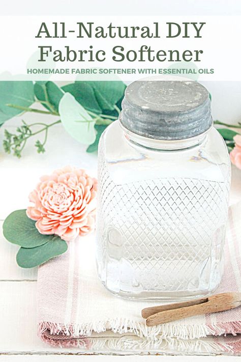 Fabric Softener Recipe, Natural Fabric Softener, Diy Fabric Softener, Homemade Fabric Softener, Liquid Fabric, Natural Cleaning Solutions, Chemical Free Cleaning, Liquid Fabric Softener, Natural Laundry