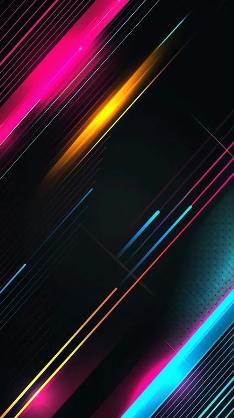 Midjourney AI Image: Modern abstract background, dark gradient with neon pink light and neon blue color in the upper righ... → more in ai-img-gen.com Neon Blue Color, Dark Gradient, Modern Abstract Background, Background Dark, Pink Orange Yellow, Yellow And Blue, Retro Color, Neon Blue, Dark Background